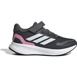 Adidas Runfalcon 5.0 Παιδικά Αθλητικά Παπούτσια για Τρέξιμο Μαύρα Ροζ JQ8669
