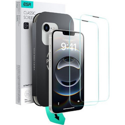 ESR Ultrafit Tempered Glass 2-pack (iPhone 13 / 13 Pro / 14 / 16e)