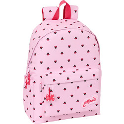 Safta Minnie Mouse Naive Σχολική Τσάντα Πλάτης Δημοτικού Ροζ S4311590
