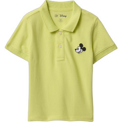 Gap Mickey Mouse Παιδικό Polo Κοντομάνικο Lime 738380000