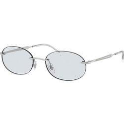 Ray-Ban RB3767 003MF Γυναικεία Γυαλιά Ηλίου Οβάλ Μεταλλικά Ασημί με Μαύρο Φακό