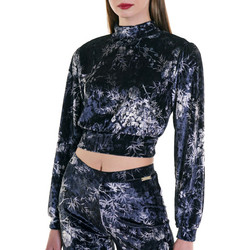 Kendall + Kylie Γυναικείο Φούτερ Μαύρο KKW3704002