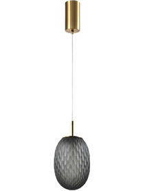 Arapidis Lighting Α277 Κρεμαστό Φωτιστικό Οροφής Μπάλα Μονόφωτο E14 Μαύρο