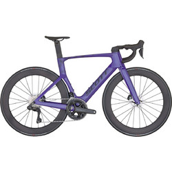 Scott Foil RC 10 Ποδήλατο Δρόμου 28" Carbon με 24 Ταχύτητες Μωβ