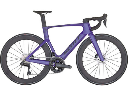 Scott Foil RC 10 Ποδήλατο Δρόμου 28" Carbon με 24 Ταχύτητες Μωβ