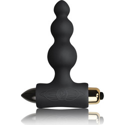 Rocks-Off Bubble Petite Sensations Πρωκτική Σφήνα Ασύρματη με Δόνηση 11cm Μαύρη D-244054