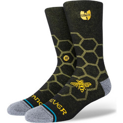 Stance Hive Ανδρικές Κάλτσες Ψηλές με Σχέδια Χακί A545C20HIV-BLK
