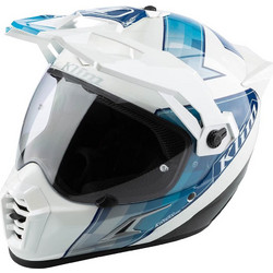 Klim Krios Pro Spectrum White Blue Κράνος Μηχανής On / Off 1250gr