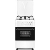Ravanson KWGE-K550 Κουζίνα Ηλεκτρική με Εστίες Αερίου 54.4cm
