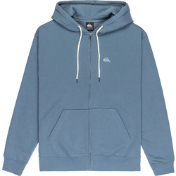 Quiksilver Ανδρική Ζακέτα Φούτερ με Κουκούλα και Φερμουάρ Πετρόλ EQYFT05160-BND0