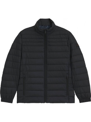 Hugo Boss Ανδρικό Μπουφάν Χειμωνιάτικο Puffer Μαύρο 50549252-001