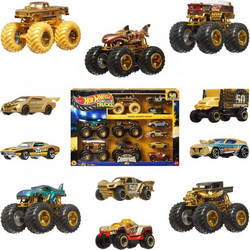 Mattel Hot Wheels Monster Trucks Bigfoot Trophy Champions Set