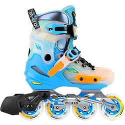 Micro MIS-RE-BL Inline Αυξομειούμενα Rollers Παιδικά Μπλε MIS-RE-BL