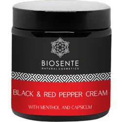 Biosente Black & Red Pepper Θερμαντική Κρέμα 100ml