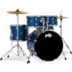 DW Drums PDP Centerstage Royal Blue Sparkle