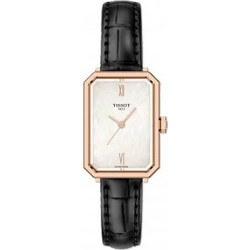 Tissot SRV Γυναικείο Ρολόι με Μαύρο Δερμάτινο Λουράκι T160.110.36.113.00