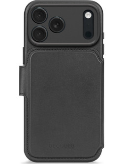 Decoded Leather Detachable Wallet Black (iPhone 17 Pro Max)