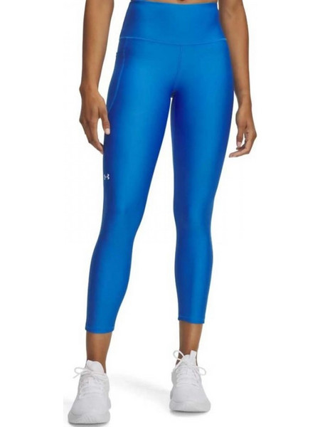 Under Armour HeatGear Γυναικείο Κολάν Μακρύ Ψηλόμεσο Royal Blue 1365335-402