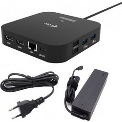 I-tec USB-C Docking Station με DisplayPort / HDMI 4K PD Ethernet