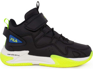 Fila Memory Pick Παιδικά Sneakers Μποτάκια Μαύρα Κίτρινα 3AF53005-066