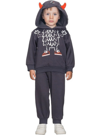 Joyce Παιδικό Σετ Φόρμας Ανθρακί 2562136