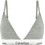 Calvin Klein Σουτιέν Τριγωνάκι χωρίς Μπανέλα Γκρι LV00QF8498-P7A