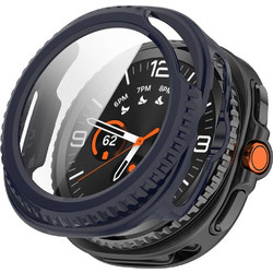 Techsuit Defense360 Pro Πλαστική Θήκη με Προστασία Οθόνης για Samsung Galaxy Watch 8 Classic 46mm Navy Μπλε