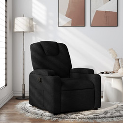 vidaXL Πολυθρόνα Relax Ανακλινόμενη Μαύρη 3205510