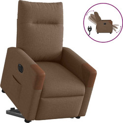 vidaXL Πολυθρόνα Relax Ανακλινόμενη Καφέ 3324025