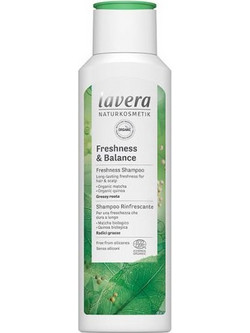 Lavera Freshness & Balance Φυτικό Σαμπουάν για Επανόρθωση για Λιπαρά Μαλλιά 250ml