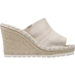 Toms Monica Καλοκαιρινές Γυναικείες Πλατφόρμες Ψηλές Εκρού 10015463