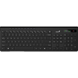 Genius Slimstar 7230 Black Ασύρματο Πληκτρολόγιο