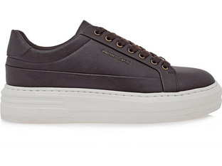Renato Garini Ανδρικά Sneakers Flatforms Σοκολατί V5700684204Y