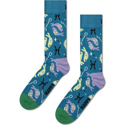 Happy Socks Pisces Ανδρικές Κάλτσες Ψηλές με Σχέδια Μπλε P003383-1000