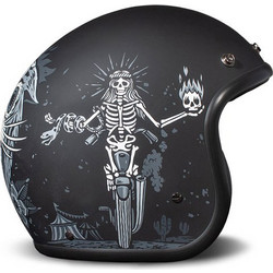 DMD Retro Ghost Rider Κράνος Μηχανής Jet