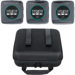 Swiff Audio M3 Pro Case Bundle Σετ 2 Ασύρματα Πυκνωτικά Μικρόφωνα Πέτου