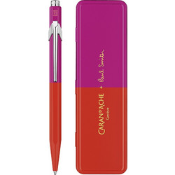 Caran d'Ache 849 Paul Smith Warmred Melrosepink Σετ Στυλό Διαρκείας 0.7mm