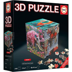 Puzzle Educa Cube Wonder 3D 216 Κομμάτια