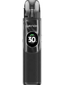 GeekVape Wenax Q2 Fiber Black Ηλεκτρονικό Τσιγάρο Pod Kit 3ml με Ενσωματωμένη Μπαταρία