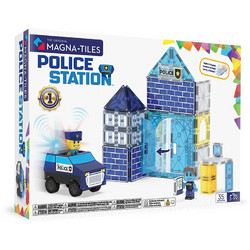 Magna-Tiles Μαγνητικά Πλακίδια Police Station 35τμχ