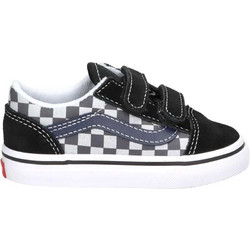 Vans Παιδικά Sneakers Μαύρα Λευκά VN000CTGCJF1