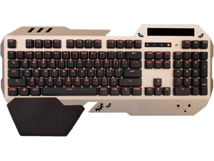 Machine Gun Μηχανικό Gaming Πληκτρολόγιο με LK Blue Διακόπτες Ecru