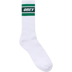 Obey Cooper II Ανδρικές Κάλτσες Ψηλές Λευκές 100260093