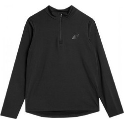 4F Παιδικό T-Shirt Μακρυμάνικο Μαύρο 4FJAW23UBRUM045-20S