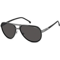 Carrera CA1076S ANSM9 Ανδρικά Γυαλιά Ηλίου Aviator Μεταλλικά Καφέ με Μαύρο Φακό