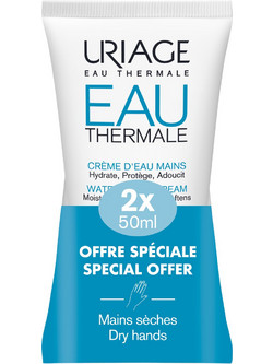 Uriage Eau Thermale Ενυδατική Κρέμα Χεριών 2x50ml