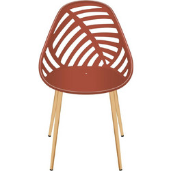 Home Deco Καρέκλα Κήπου Πλαστική Rusted 3664944595717