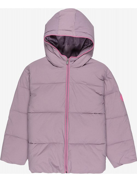 Roxy Παιδικό Μπουφάν Χειμωνιάτικο Puffer Αντιανεμικό Ροζ ERGJK03140