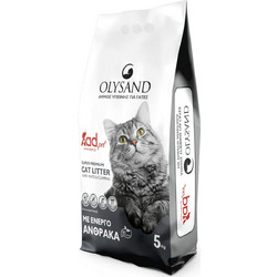 Olysand Active Carbon Άμμος Γάτας Μπετονίτης χωρίς Άρωμα 10lt