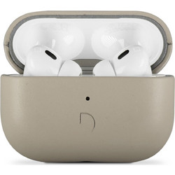 Decoded AirCase Pro MagSafe Θήκη Δερμάτινη για Apple AirPods Pro 3 Εκρού